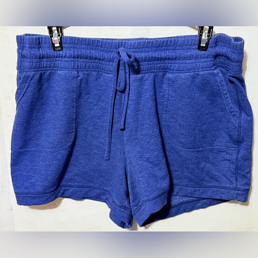 Cozy Blue Women's Athletic Shorts Size-Large